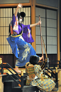 the Akikawa Kabuki Conservation Society Akiruno-za