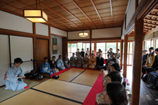 Tokyo Grand Tea Ceremony 2011  Cha-seki at the Hama Rikyu Gardens